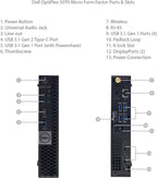 Dell DELL Optiplex 5070 Micro i5 16GB 512GB SSD Win 11 Pro Renewed