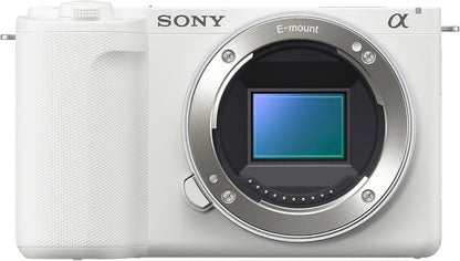 Sony ZVE10M2W Alpha ZV-E10 II Vlogging Camera Bundle