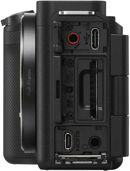 Sony ILCZVE1/B Full-Frame Vlog Camera Kit