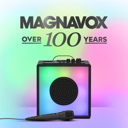 Magnavox MHT753 Portable Karaoke System w/Mic