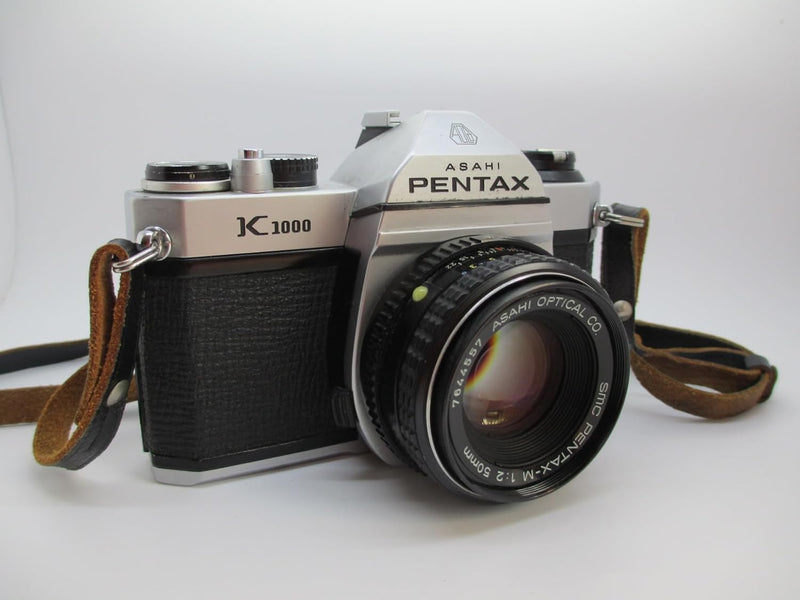 Pentax K1000 Manual SLR Film Camera 50mm Lens Renewed — main product image