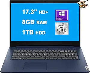 Lenovo IdeaPad 3 i5 Laptop 17.3" HD+ 8GB 1TB HDD
