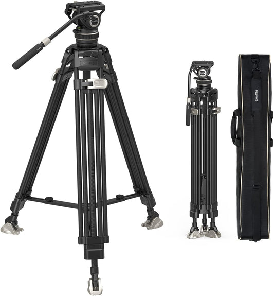 SmallRig 3989-CF-FBA-US AD-100 Carbon Fiber Video Tripod