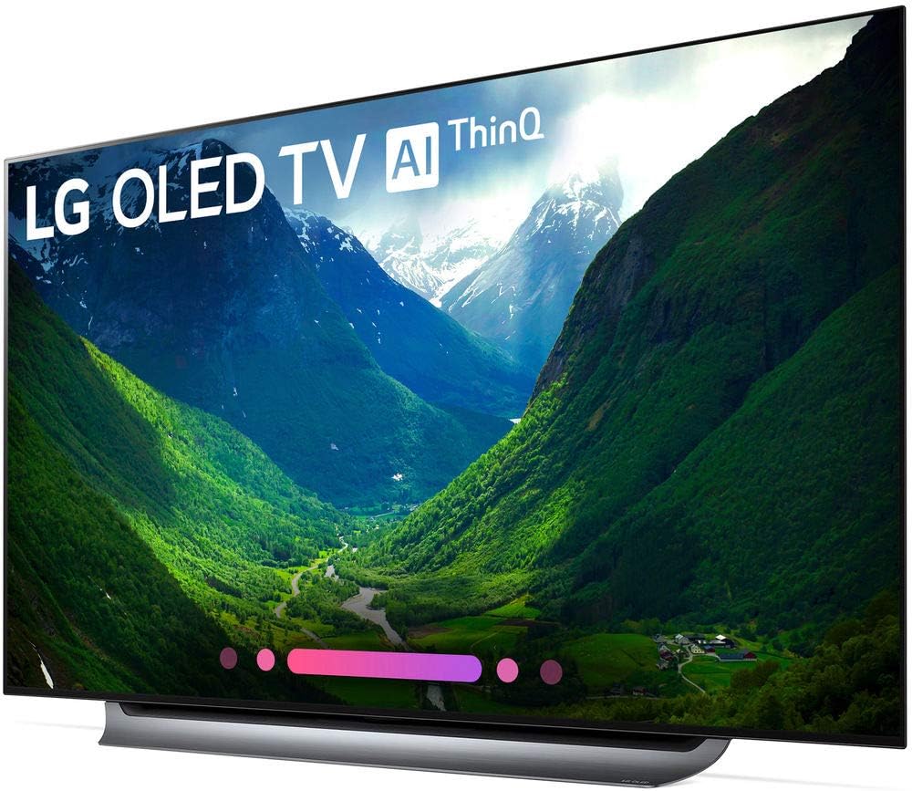 LG CRTLGOLED55C8PUA 55" 4K HDR AI OLED Smart TV (Renewed)