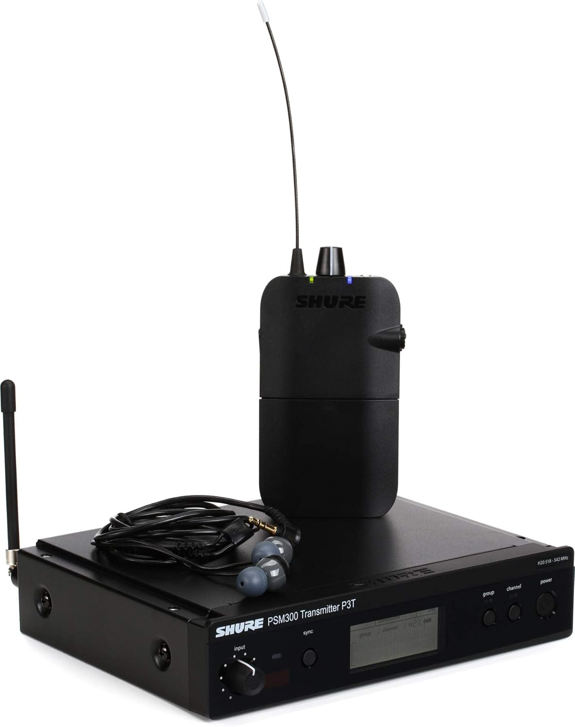Shure P3TR112GR-H20 PSM300 Wireless In-Ear Monitor System