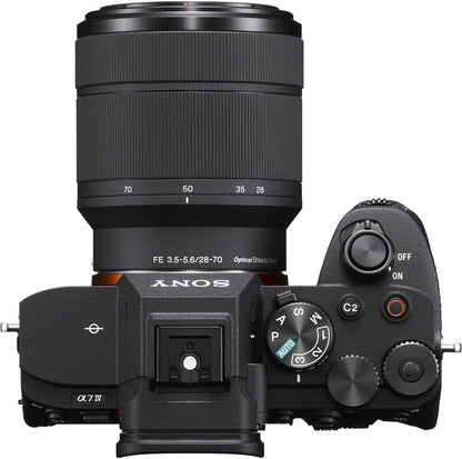 Sony ILCE7M4K/B Alpha 7 IV Full-frame Camera with 28-70mm Lens
