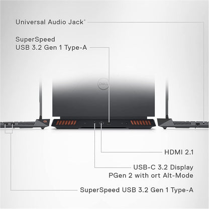 Dell TG00380-Dell G15 5530 Gaming Laptop - i7, RTX 4050, 2TB SSD