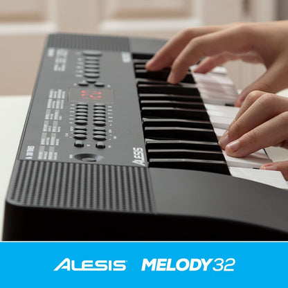 Alesis Melody 32 Beginner Keyboard - 32 Keys with Learning Software