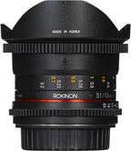 Rokinon DS12M-NEX 12mm T3.1 Cine Fisheye Sony E-Mount
