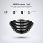 Neewer 10026816 Step Up Rings Filter Adapter Set