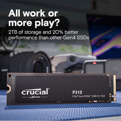 Crucial CT500P310SSD801 P310 500GB Gen4 NVMe SSD