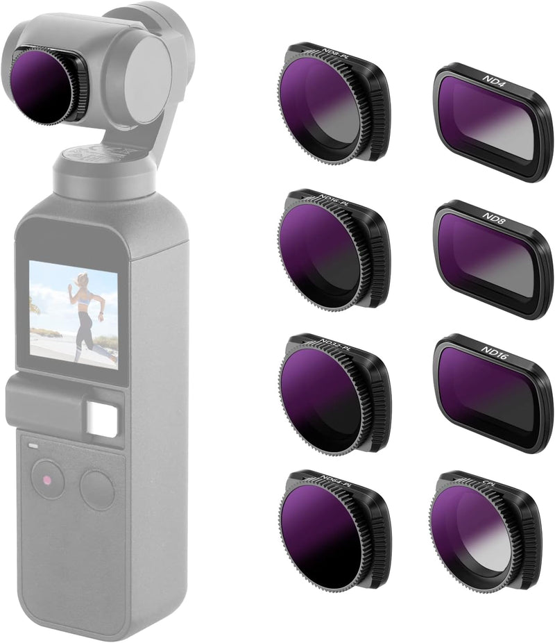 Neewer 10096091 DJI Osmo Pocket Magnetic Filter Kit — main product image