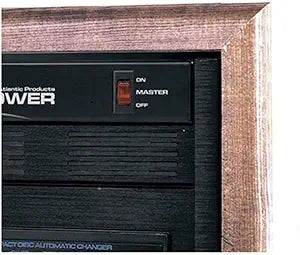 Middle Atlantic TS Black Rack Finishing Trim Strips