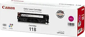 Canon 2660B001 Cartridge 118 Magenta Genuine Toner
