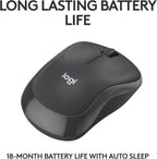Logitech 910-007113 M240 Silent Bluetooth Wireless Mouse - Graphite