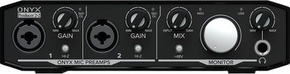 Mackie Onyx Producer 2-2 USB Audio Interface with MIDI