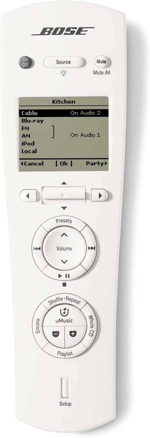 Bose PMCIIIREMOTECONTROL Lifestyle System Expansion Remote — main product image