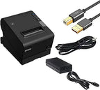 Epson TM-T88VI Black Thermal Receipt Printer USB Ethernet