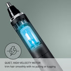 Panasonic ER-GN70-K Vacuum Nose & Ear Hair Trimmer