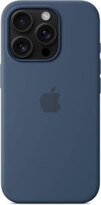 Apple iPhone 16 Pro Silicone Case MagSafe Denim