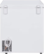 RCA RFRF450-AMZ 5.1 Cu Ft Chest Freezer, White - Compact Storage