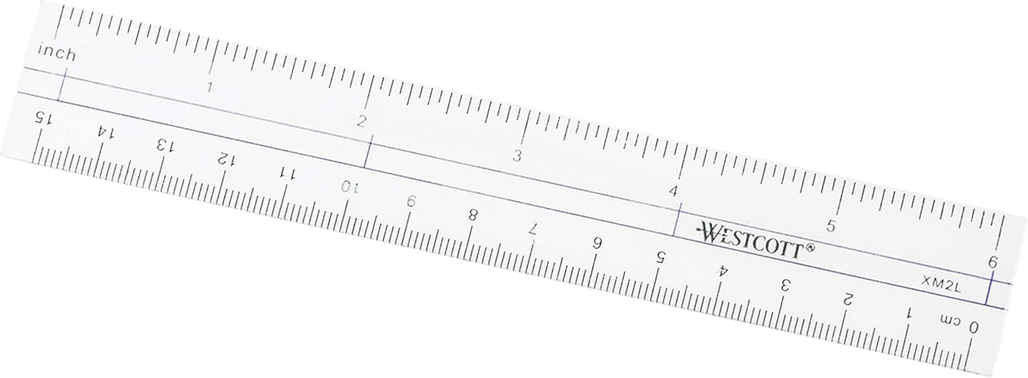 Westcott 14564 6-Piece Geometry Tool Kit, School Supplies