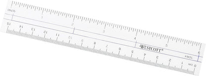 Westcott 14564 6-Piece Geometry Tool Kit, School Supplies