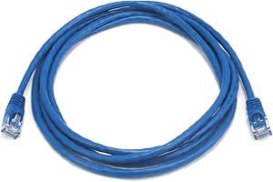 Monoprice 100134 7FT Cat5e 350MHz UTP Ethernet Cable Blue