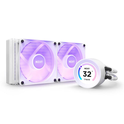 NZXT RL-KR24E-W1 Kraken Elite 240 RGB AIO CPU Cooler White