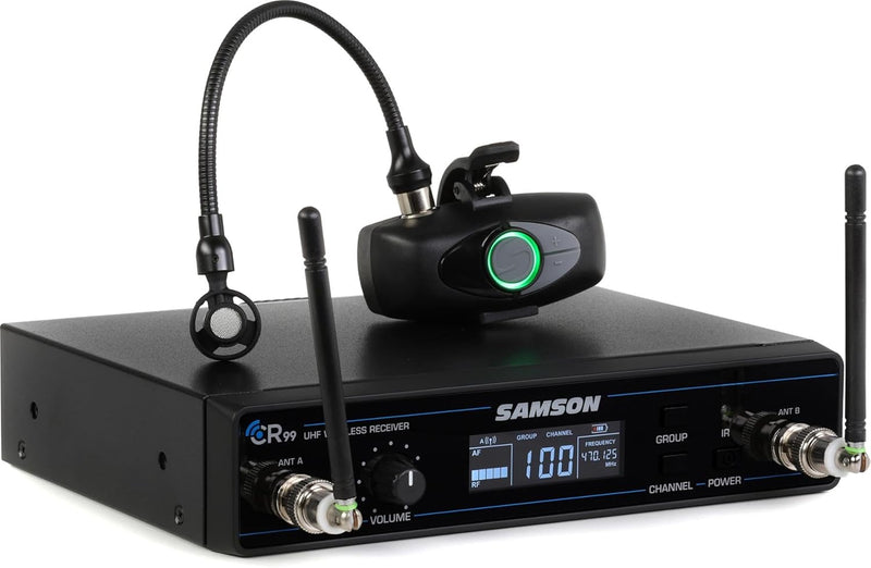 Samson SWSATXHM60K Wireless Wind Instrument Microphone System — main product image