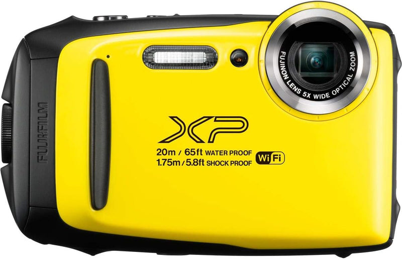 Fujifilm XP130YW FinePix Waterproof Digital Camera Yellow — main product image