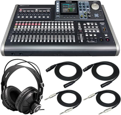 Tascam DP-24SD 24-Track Digital PortaStudio Recorder Bundle