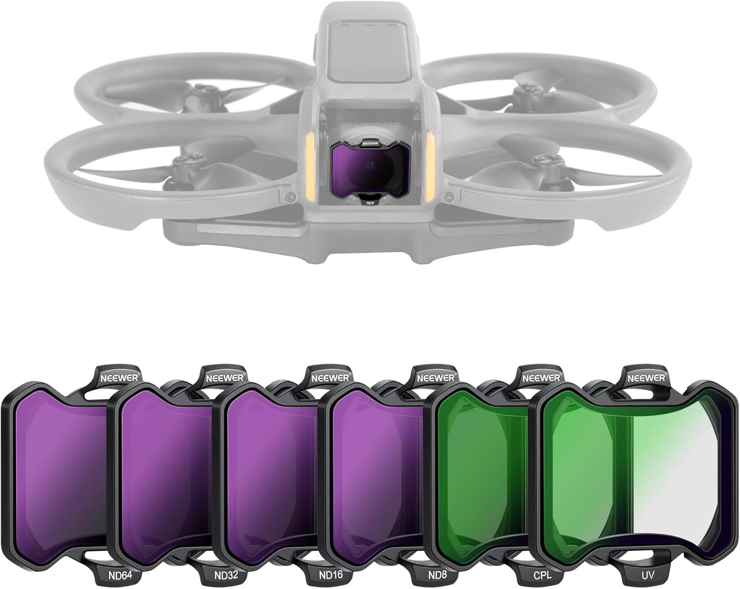 Neewer 10104295 ND&UV&CPL Filter Set DJI Avata 2