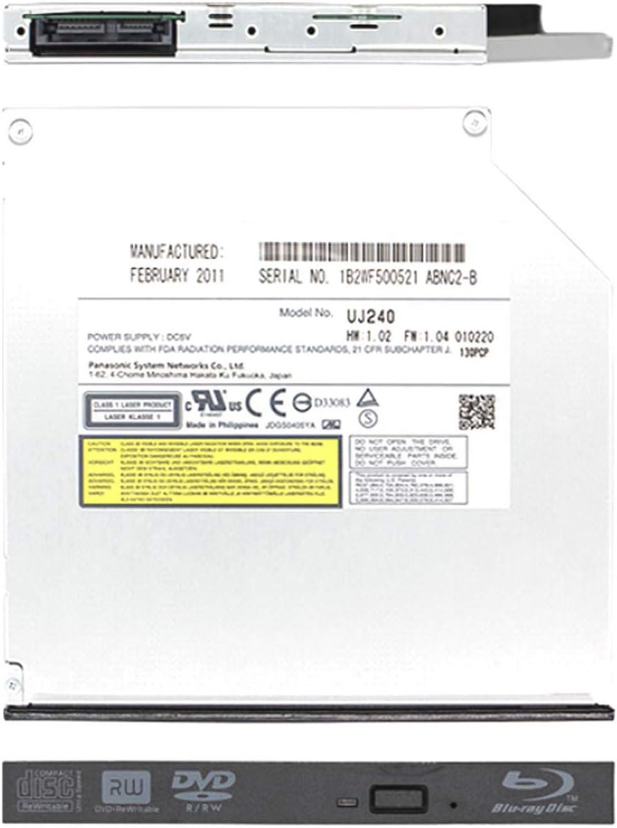 Panasonic WP240 UJ240 6x Blu-ray Burner SATA Drive