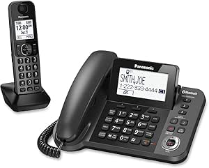 Panasonic KX-TGF380M DECT 6.0 Corded/Cordless Phone