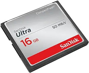 SanDisk SDCFHS-016G-A46 16GB Ultra CompactFlash Memory Card