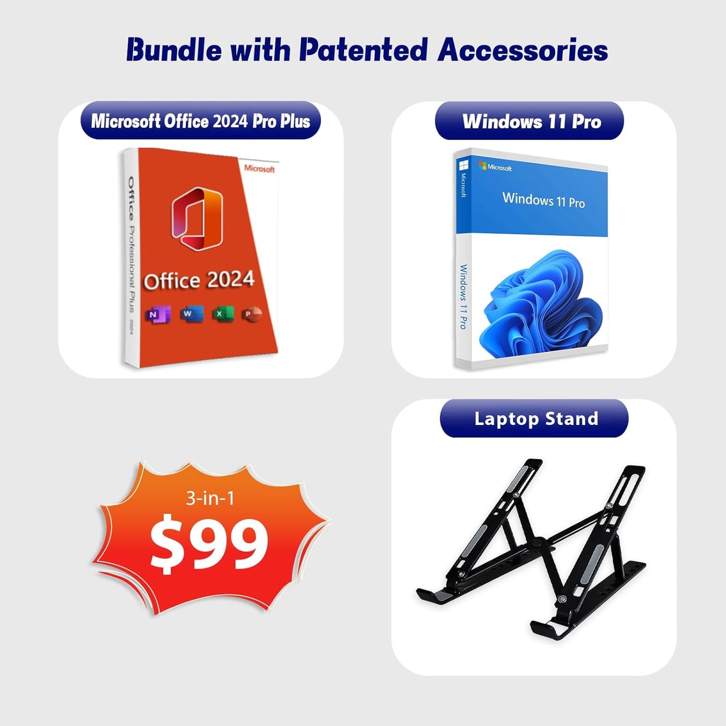 HP Business Laptop i7-1255U 15.6" FHD Touchscreen, Office 2024