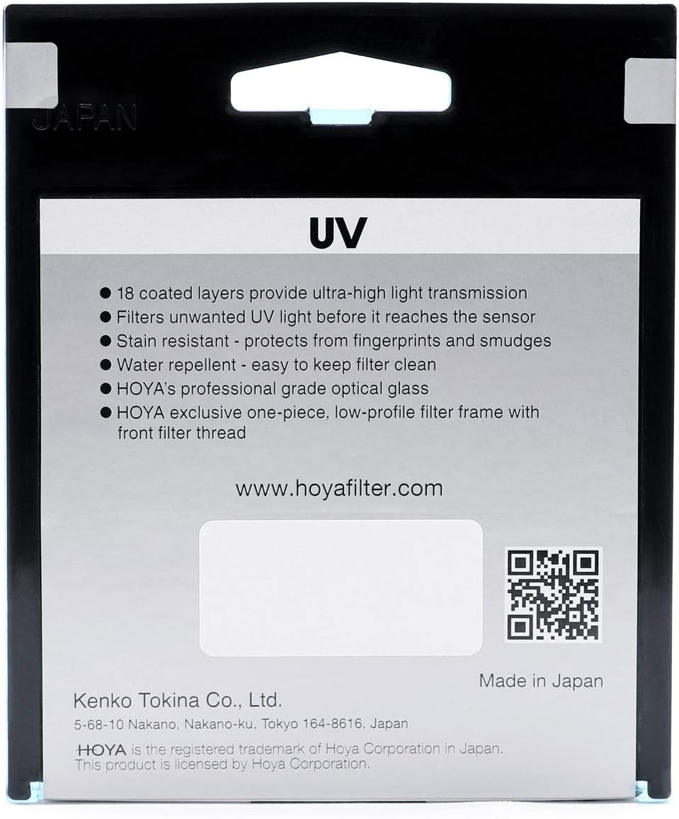 Hoya HFOUV055 55mm Fusion ONE UV Camera Filter