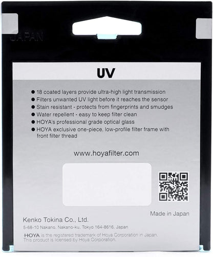 Hoya HFOUV055 55mm Fusion ONE UV Camera Filter
