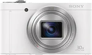Sony DSC-WX500W White Digital Camera 30x Zoom — main product image