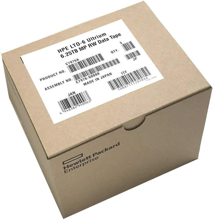 HP 8541704682 LTO 6 Ultrium C7976A Data Cartridge 5-Pack