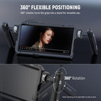 Neewer 10103055 Dual Rotatable Side Handle Grip Phone Cage
