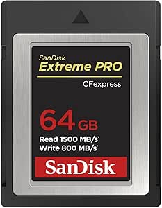 SanDisk Extreme PRO 64GB CFexpress Type-B Card — main product image