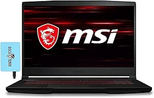 MSI GF63439-3154 i7 RTX 3050 Gaming Laptop Bundle