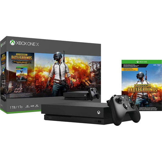 Microsoft CYV-00026 Xbox One X 1TB PUBG Bundle