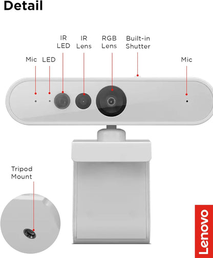 Lenovo 510 FHD 1080p Webcam Windows Hello