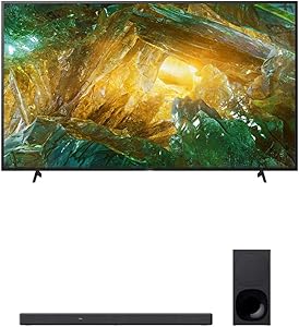 Sony XBR-55X800H 55" 4K TV + HT-G700 Soundbar 2020 Bundle