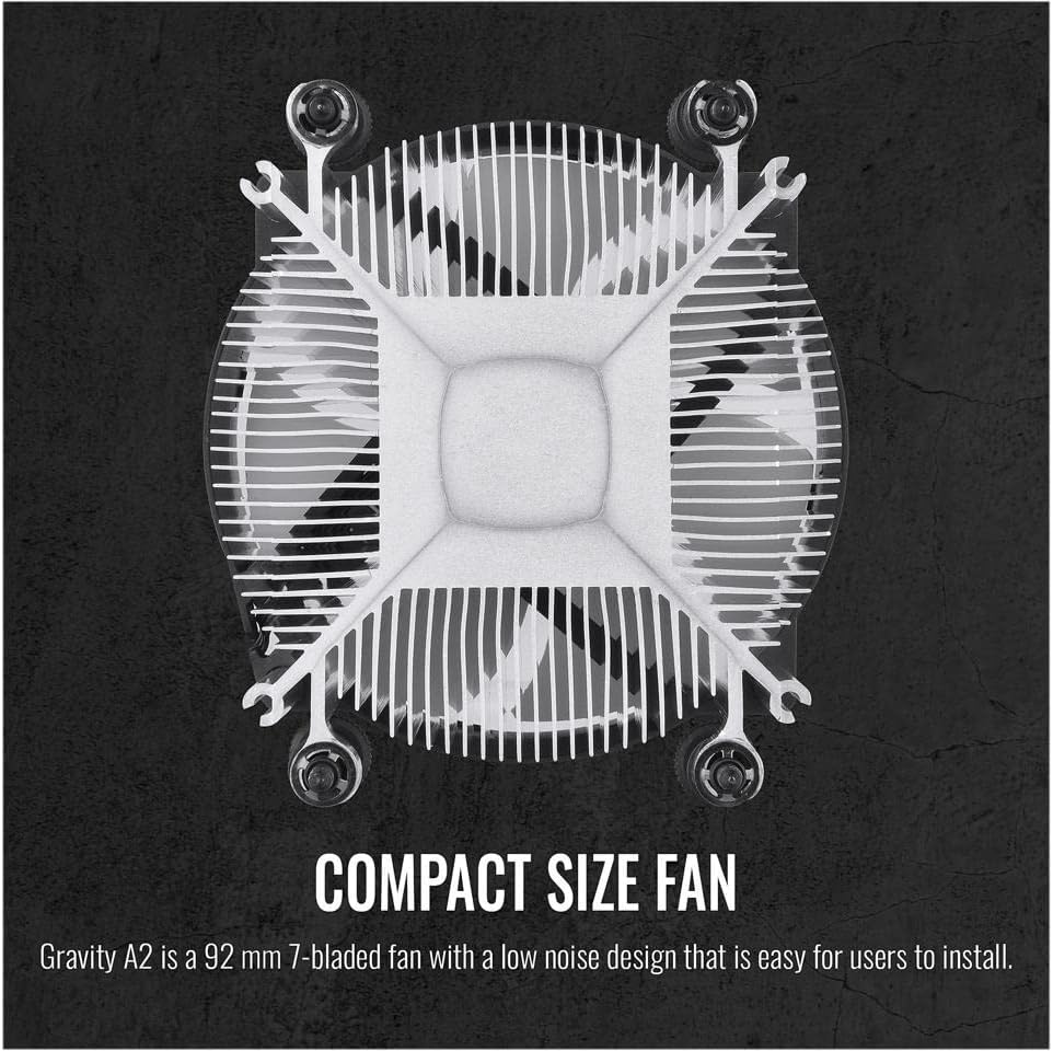 Thermaltake CL-P078-AL09WT-A Gravity A2 CPU Cooler AM5 AM4