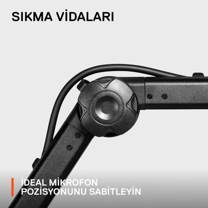 SteelSeries 60474 Alias Pro Mic Boom Arm for Streaming