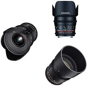 Rokinon Cine DS 3 Lens Kit Sony E Mount